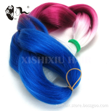 2016 hot selling yaki pony braiding hair synthetic afro twist braid for hair extension